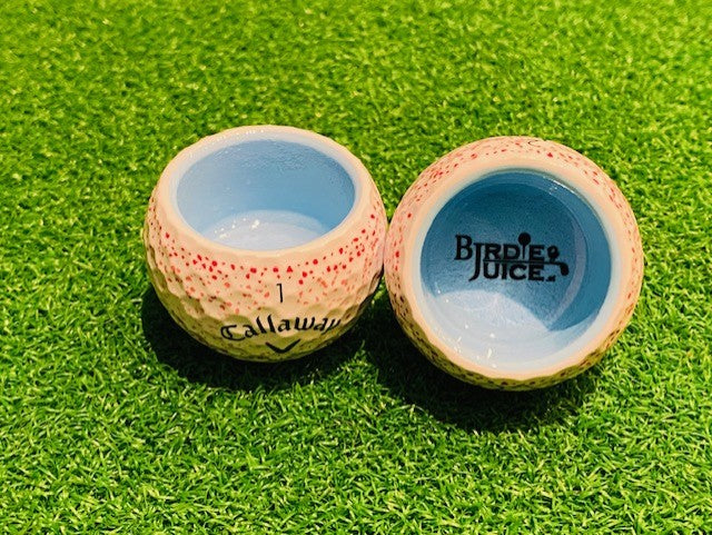 Set - 2er - Birdie Juice Shots - Callaway SUPERSOFT SPLATTER ROT