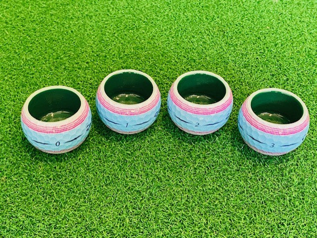 Set - 4er - Birdie Juice Shots - Taylormade TOUR RESPONSE STRIPE BLAU/PINK