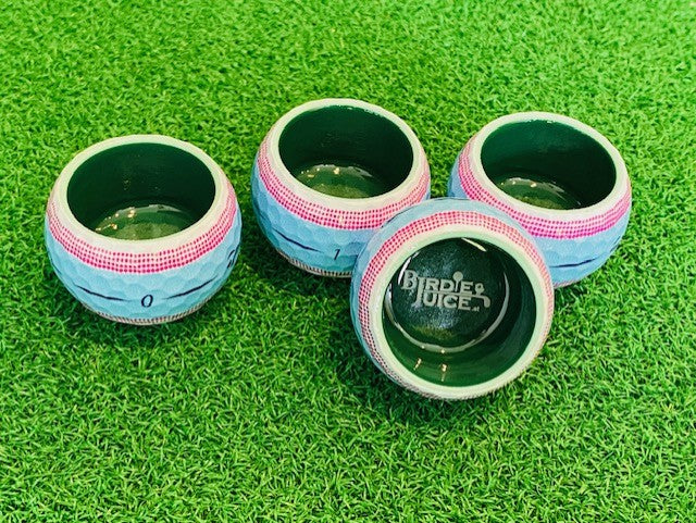Set - 4er - Birdie Juice Shots - Taylormade TOUR RESPONSE STRIPE BLAU/PINK