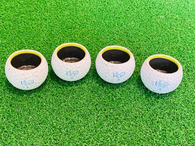 Set - 4er - Birdie Juice Shots - Vice PRO PLUS "CHECKED YOUR BALLS?"