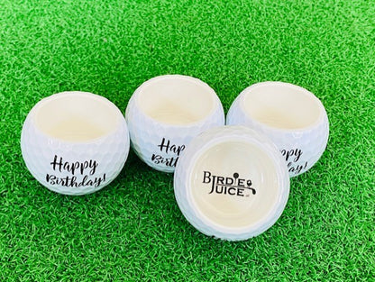 Set - 4er - Birdie Juice Shots - Callaway SUPERSOFT Happy Birthday
