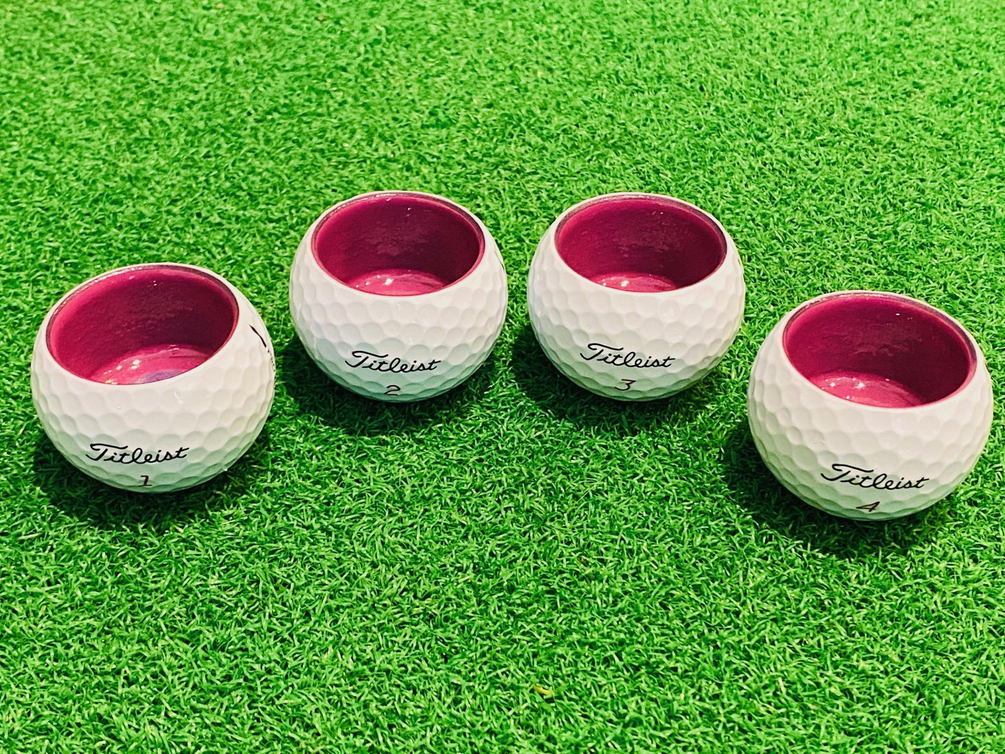 Set - 4er - Birdie Juice Shots - Titleist Pro V1x 2025