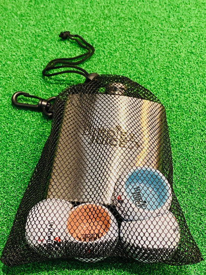 Set - 4er - Birdie Juice Shots - Callaway SUPERSOFT weiss