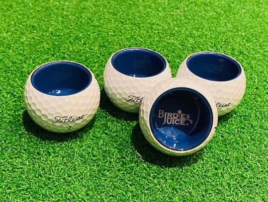 Set - 4er - Birdie Juice Shots - Titleist Pro V1 2025 "BIRDIE JUICE"
