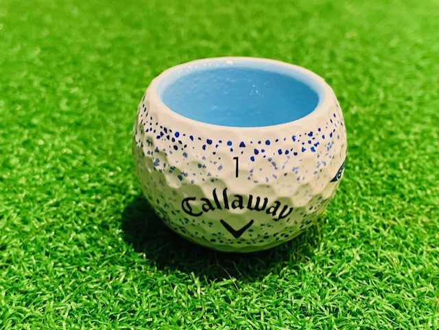 Set - 4er - Birdie Juice Shots - Callaway SUPERSOFT SPLATTER BLAU