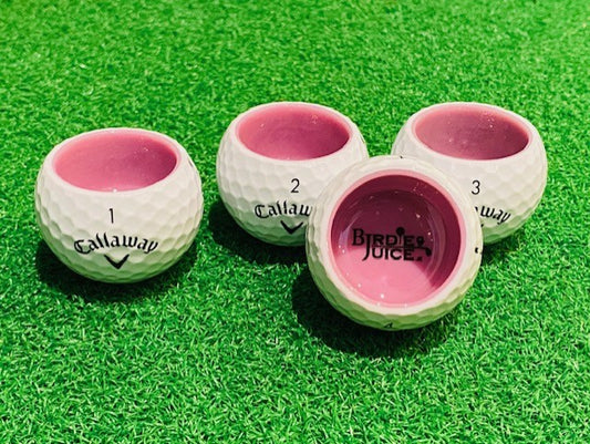 Set - 4er - Birdie Juice Shots - Callaway SUPERSOFT