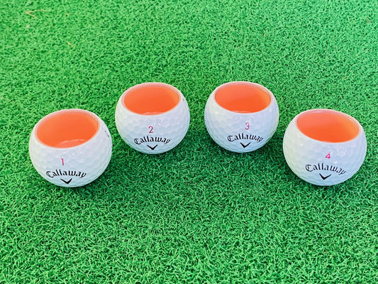 Set - 4er - Birdie Juice Shots - Callaway CHROME TOUR X